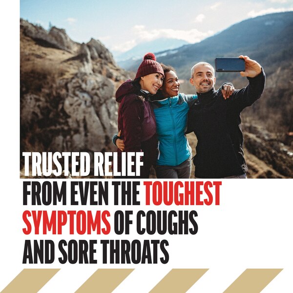 Fisherman's Friend Sugar Free Honey-Lemon Mentol Cough Suppressant/Oral Anesthetic, 40 CT
