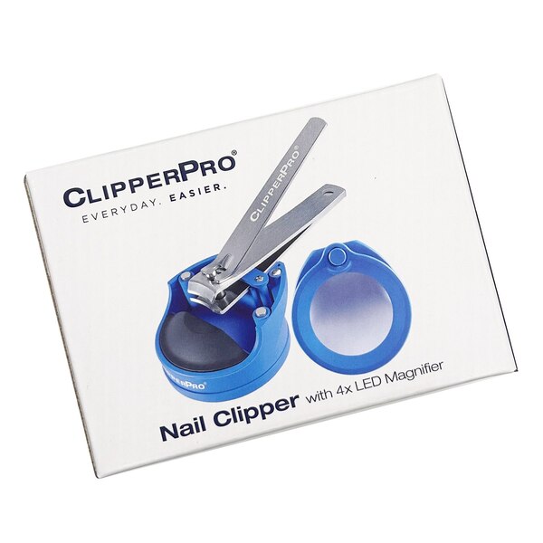 ClipperPro Fingernail Clipper with Magnifier