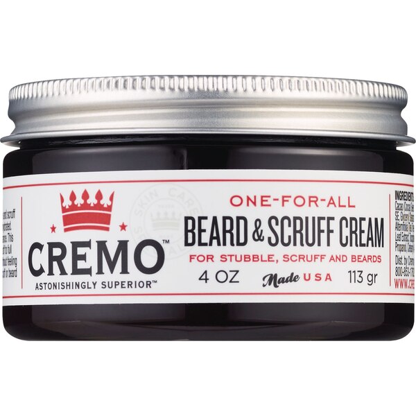 Cremo Beard Cream & Scruff Cream, 4 OZ