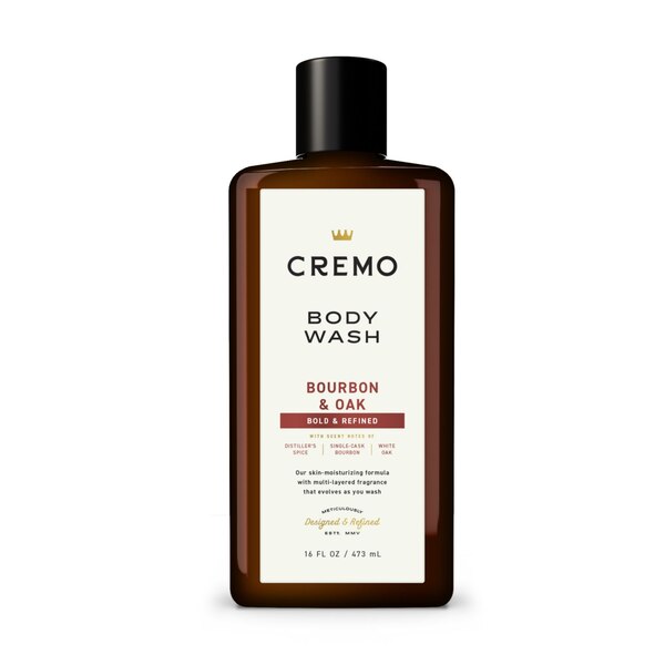 Cremo Body Wash Bourbon & Oak, 16 OZ