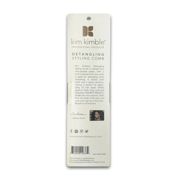 Kim Kimble Detangling Hook Comb
