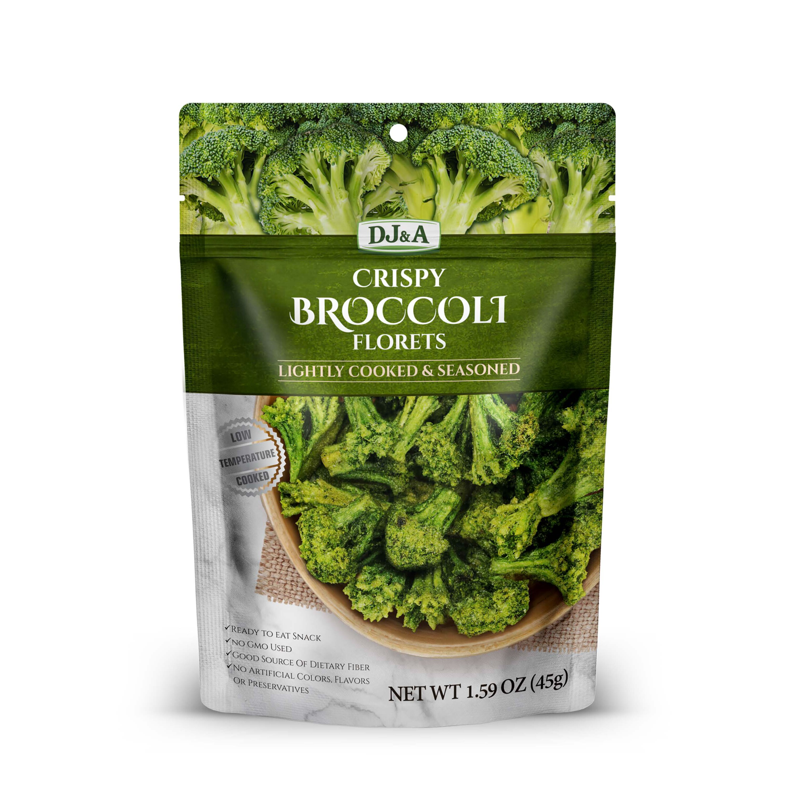 DJ&A Crispy Broccoli Florets, 1.59 OZ