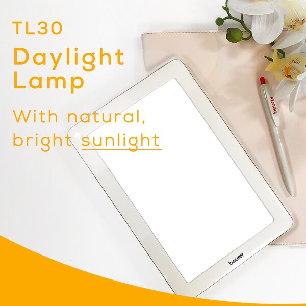 Beurer North America Daylight Lamp with Natural Sunlight Simulation, 10,000 LUX
