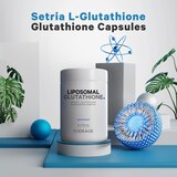 Codeage Liposomal Glutathione, Setria L Glutathione Capsules, Phospholipids, Vegan, Non-GMO, 60 CT, thumbnail image