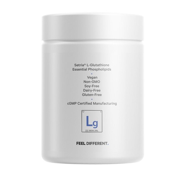 Codeage Liposomal Glutathione, Setria L Glutathione Capsules, Phospholipids, Vegan, Non-GMO, 60 CT