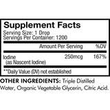 Codeage Iodine + Organic Vegan Liquid Iodine Drops Mineral Solution, 2 FL OZ, thumbnail image