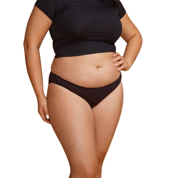 Slick Chicks Classic Brief, Black