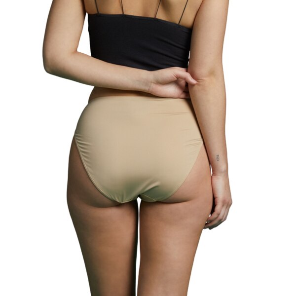 Slick Chicks Highcut Brief, Beige