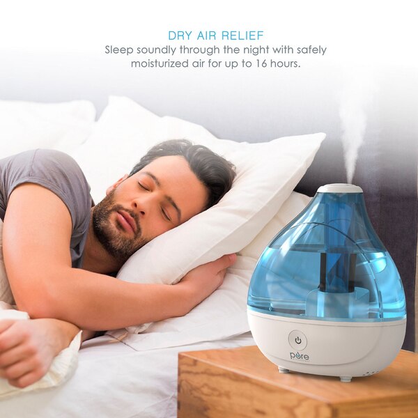 Pure Enrichment Ultrasonic Cool Mist Humidifier