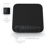 Pure Enrichment Wave Premium Sleep Therapy Sound Machine, Black, thumbnail image