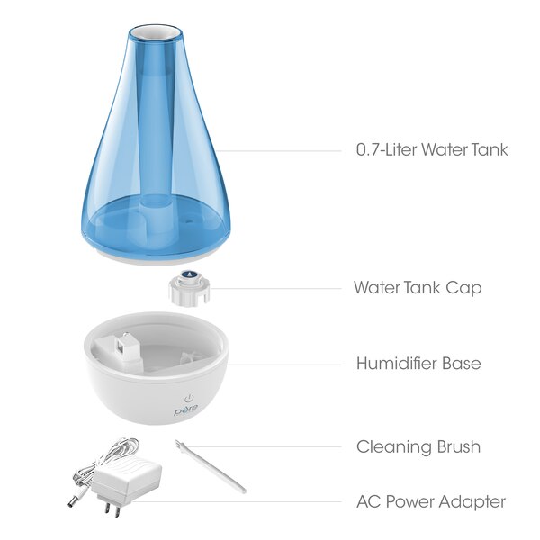 Pure Enrichment MistAire Studio Ultrasonic Cool Mist Humidifier