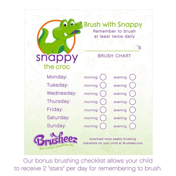 Brusheez Kids Electric Toothbrush Set
