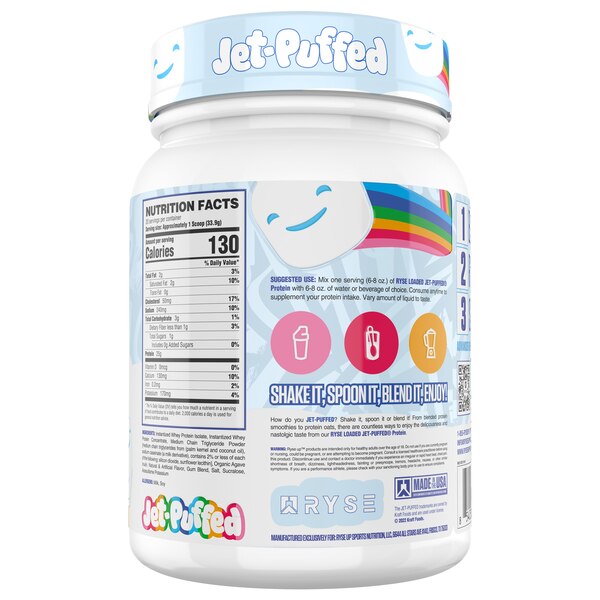 RYSE Loaded Protein Powder, 20 serve, 25g protein
