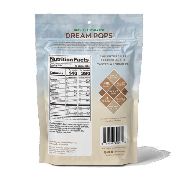 Dream Pops Vanilla Sky Crunch, 3 oz
