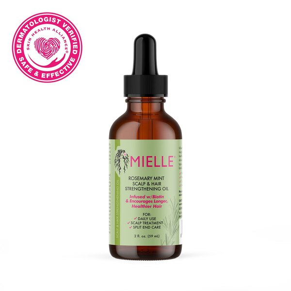 Mielle Rosemary Mint Scalp & Hair Strengthening Oil, 2 OZ