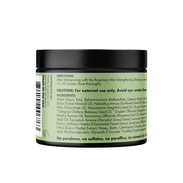 Mielle Rosemary Mint Hair Masque, 12 OZ