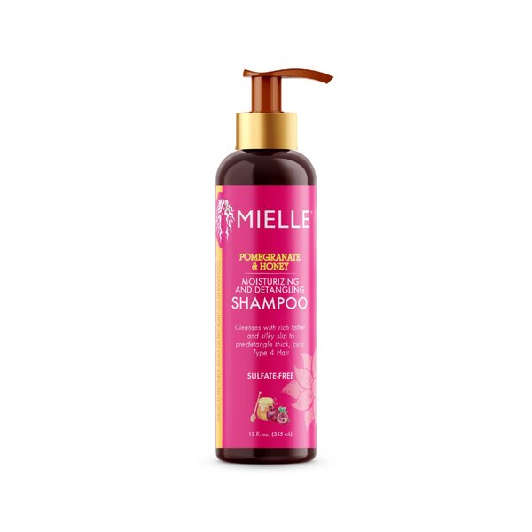 Mielle Shampoo, Pomegranate & Honey, 12 OZ 