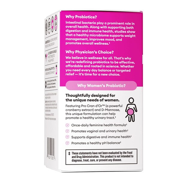 Physician's Choice Women's Probiotic Delayed-Release Capsules