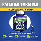 Focus Factor Extra Strength Nutrition for the Brain Plus Multivitamin Tablets, 60 CT, thumbnail image