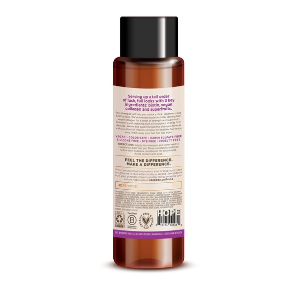 Soapbox Biotin & Superfruit Restore & Volumize Shampoo