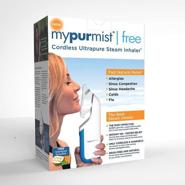 Mypurmist Free Cordless Steam Inhaler