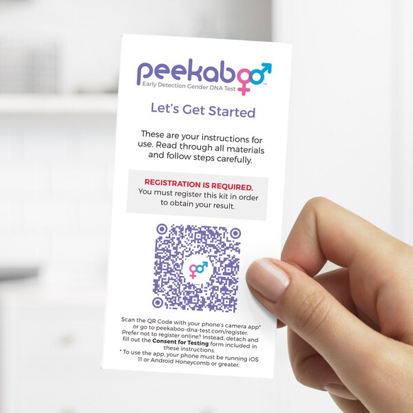 Peekaboo Early Detection Gender DNA Test