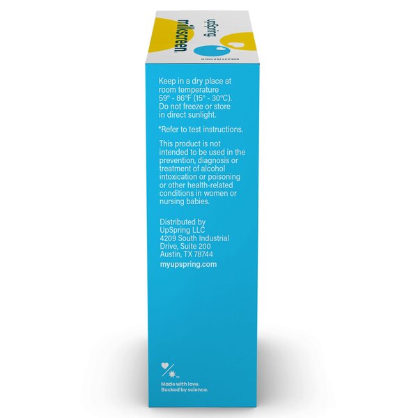 Upspring Milkscreen Alcohol Test Strips