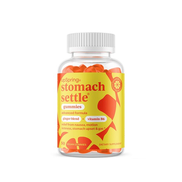 Stomach Settle, Lemon Ginger Gummies, 50 CT