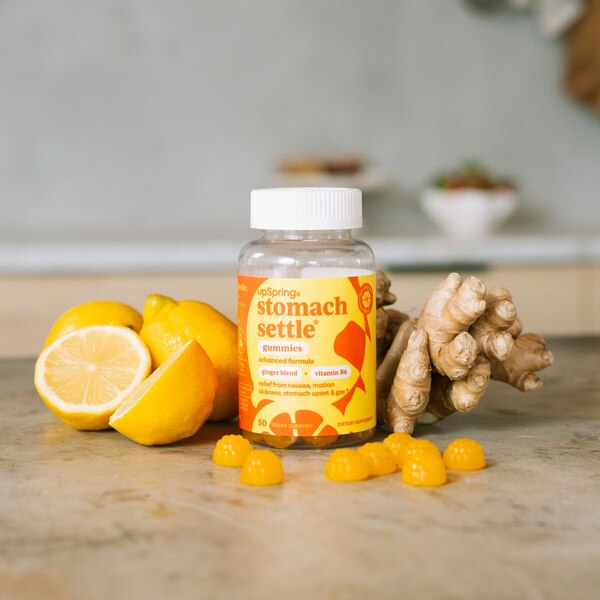 Stomach Settle, Lemon Ginger Gummies, 50 CT