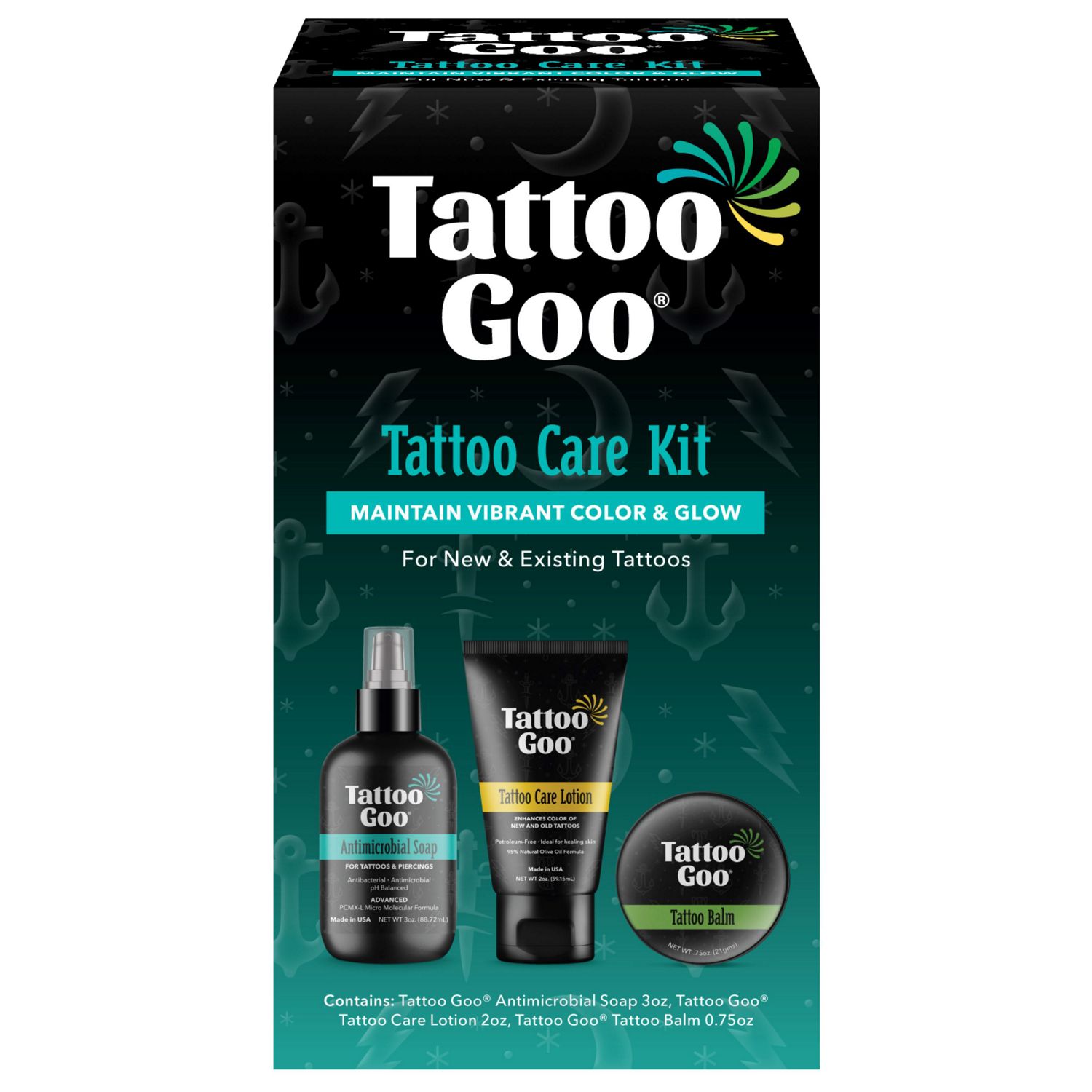 Tattoo Goo - Kit para el cuidado de tatuajes