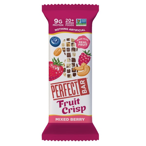 Perfect Bar, Fruit Crisp Gluten-Free Mixed Berry Protein Bar, 1.94 Oz