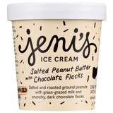 Jeni's Splendid Ice Creams Salted Peanut Butter with Chocolate Flecks, 16 oz, thumbnail image