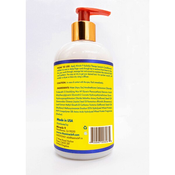 Miracle 9 Rosemary & Sunflower Leave-In Conditioner, 12 OZ