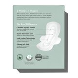 Rael Organic Cotton Pads, Overnight, 12 CT, thumbnail image