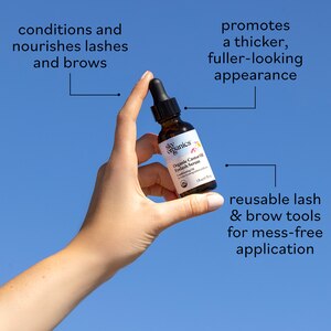 Sky Organics Organic Castor Oil Eyelash Serum, 1 OZ