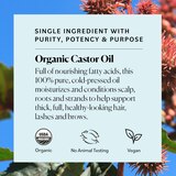 Sky Organics Organic Castor Oil Eyelash Serum, 1 OZ, thumbnail image