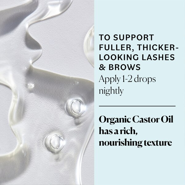 Sky Organics Organic Castor Oil Eyelash Serum, 1 OZ