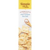 Simple Mills Fine Ground Sea Salt Almond Flour Cracker, 4.25 oz, thumbnail image
