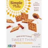 Simple Mills, Honey Cinnamon Sweet Thins, 4.25 oz, thumbnail image