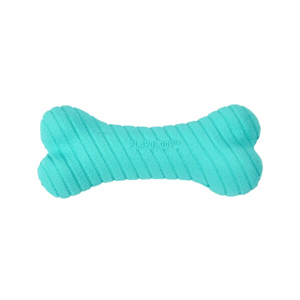 Playology Dual Layer Bone, Peanut Butter, Small