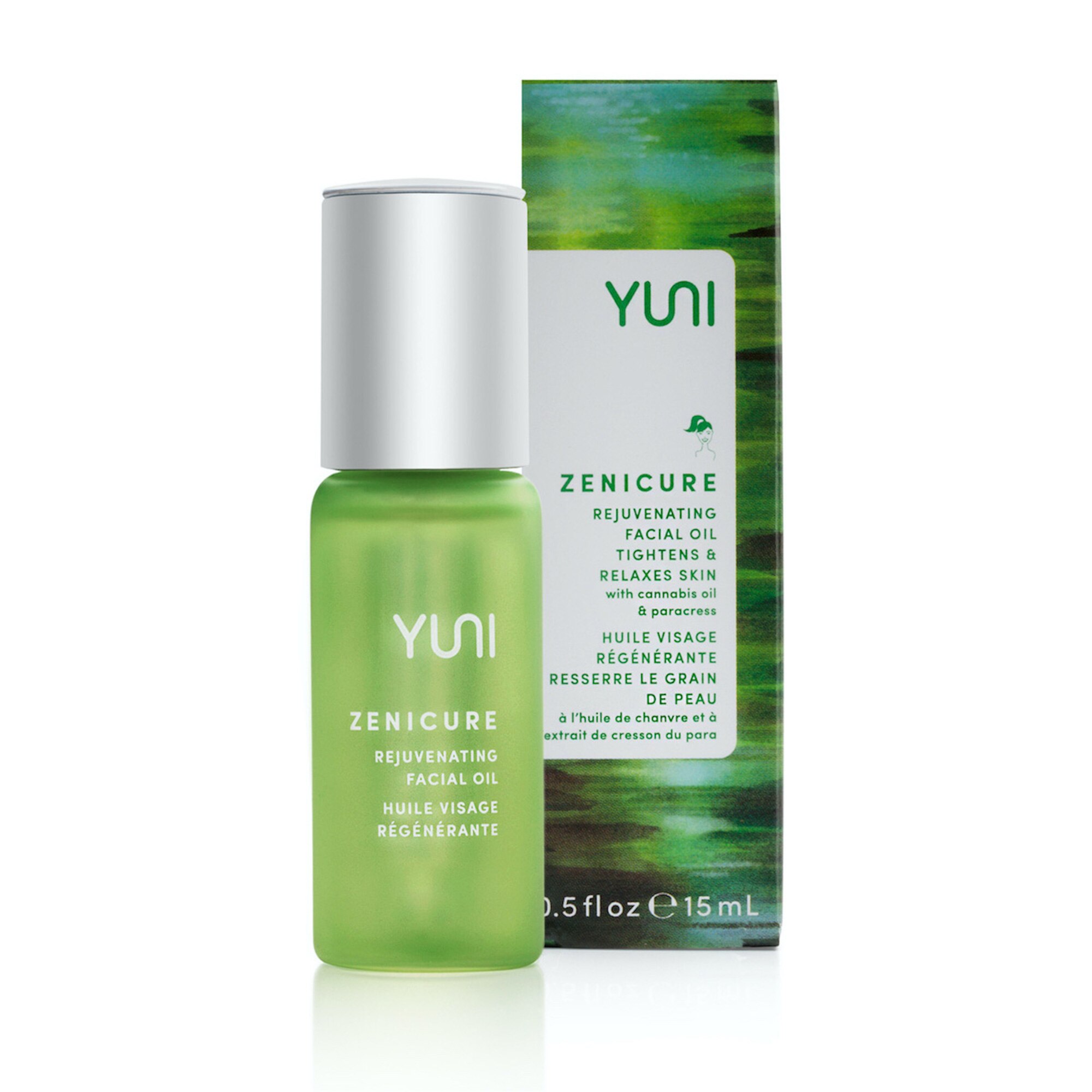 YUNI Zenicure Face Oil, 0.5 OZ