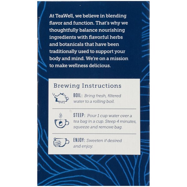 Celestial Seasonings Tea Well Chamomile Mint Sleep Caffeine Free Tea Bags, 12 ct