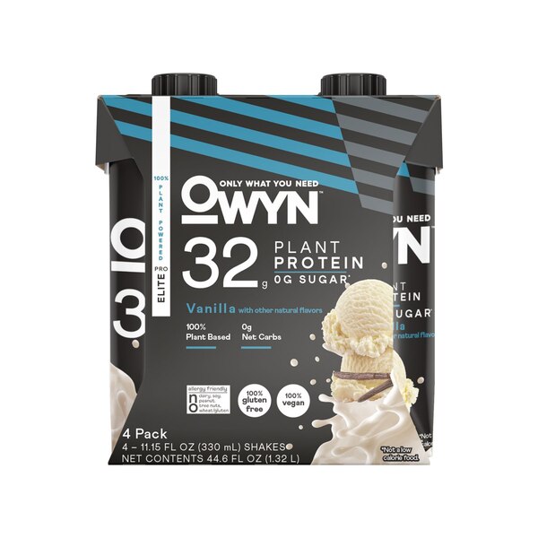 OWYN Pro Elite Vanilla, 4 PK
