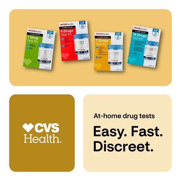 CVS Health Home Drug Test Kit, 7 Drugs