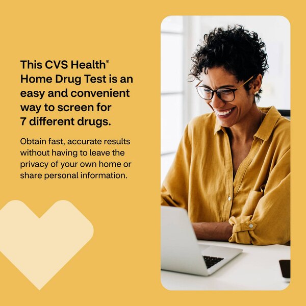 CVS Health Home Drug Test Kit, 7 Drugs