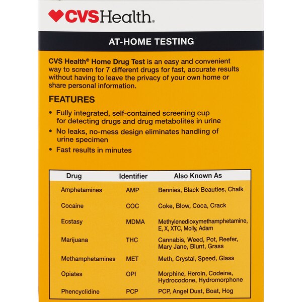 CVS Health Home Drug Test Kit, 7 Drugs