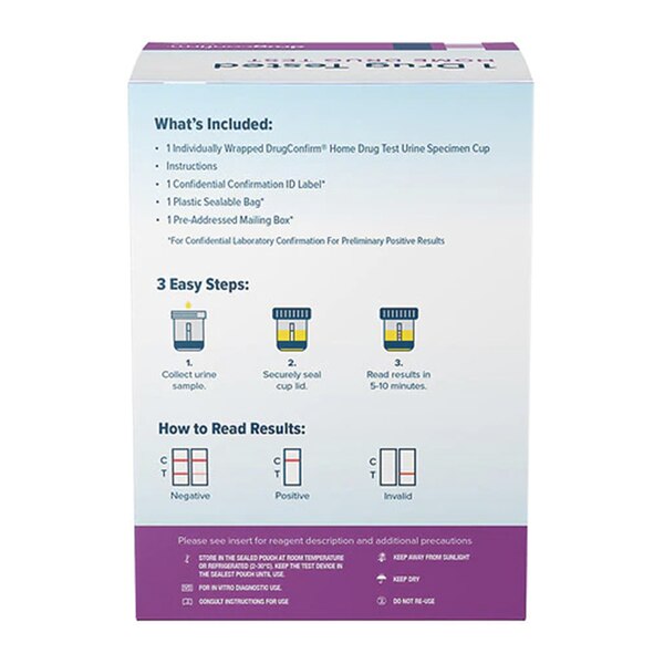 Drug Confirm Home Drug Test Kit, Cocaine