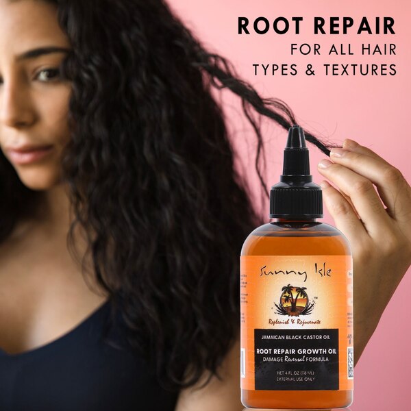 Sunny Isle JBCO Root Repair Growth Oil, 4 OZ