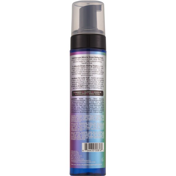 Kaleidoscope Miracle Drops Styling Foam, 8 OZ