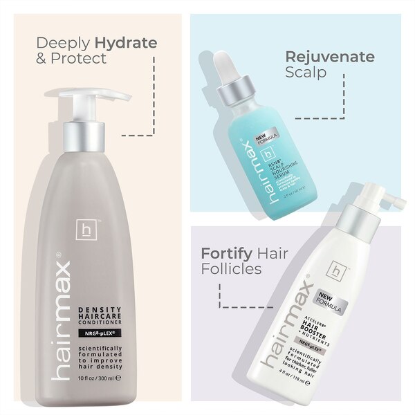 HairMax Density Haircare Shampoo, 10 OZ